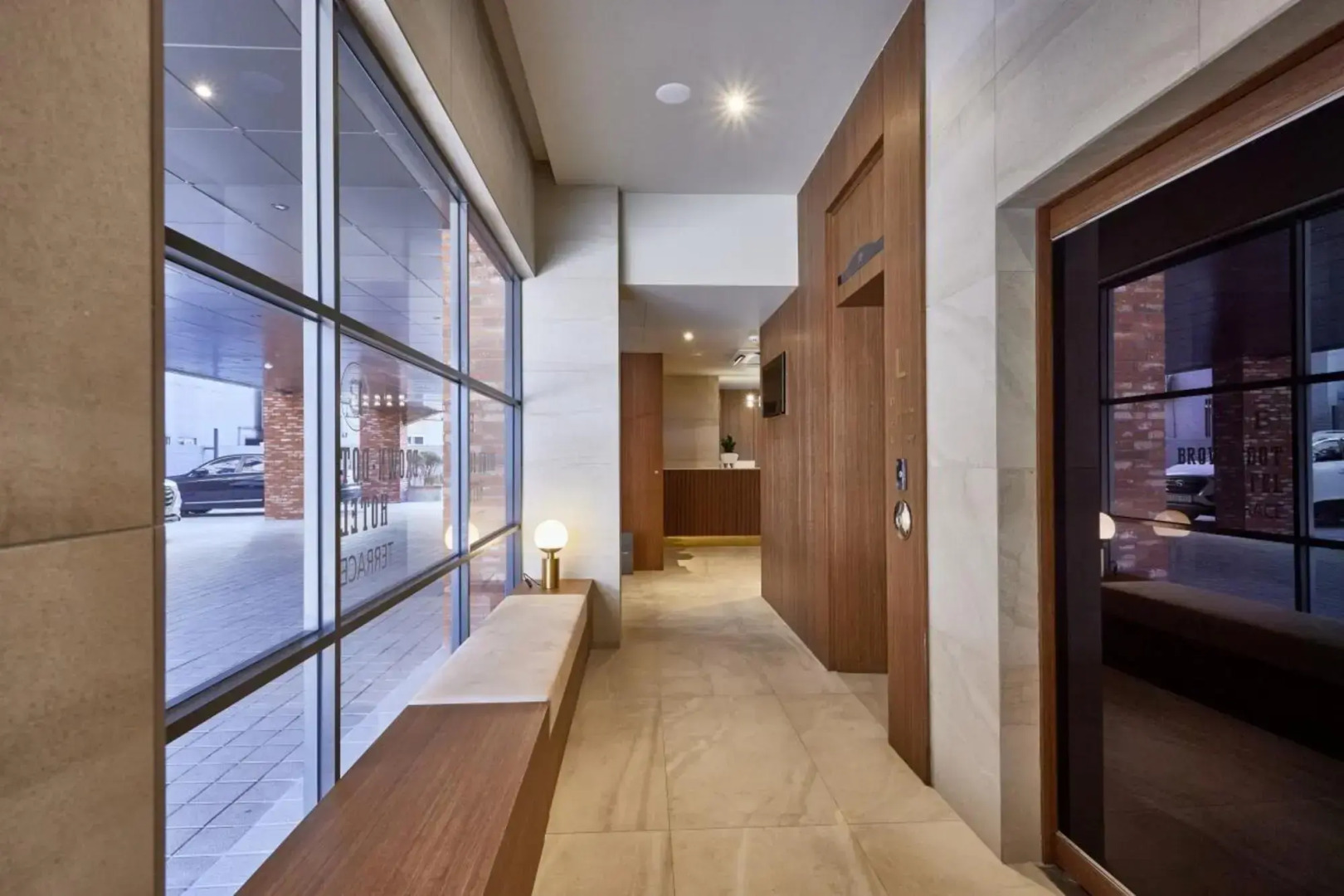 Pohang Terminal Brown Dot