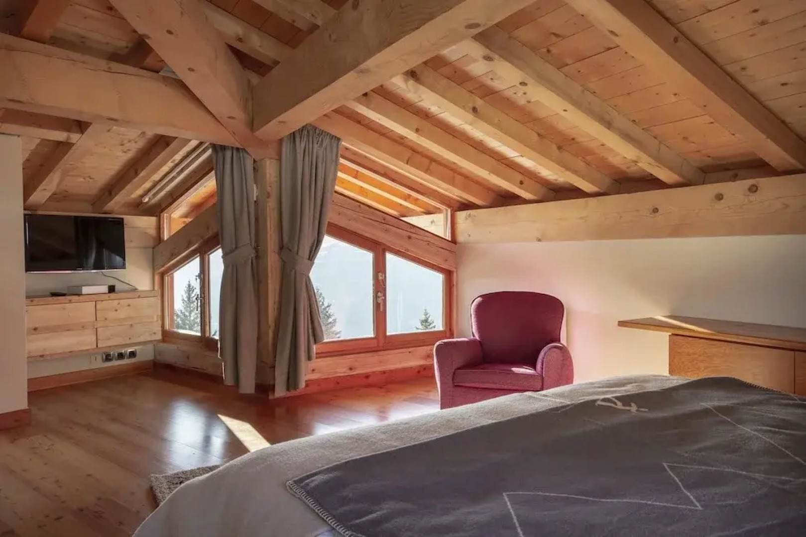 Chalet with 3 Bedrooms in Bourg-Saint-Maurice, with Wonderful Mountain View, Furnished Terrace And Wifi - 2 Km From the Slopes