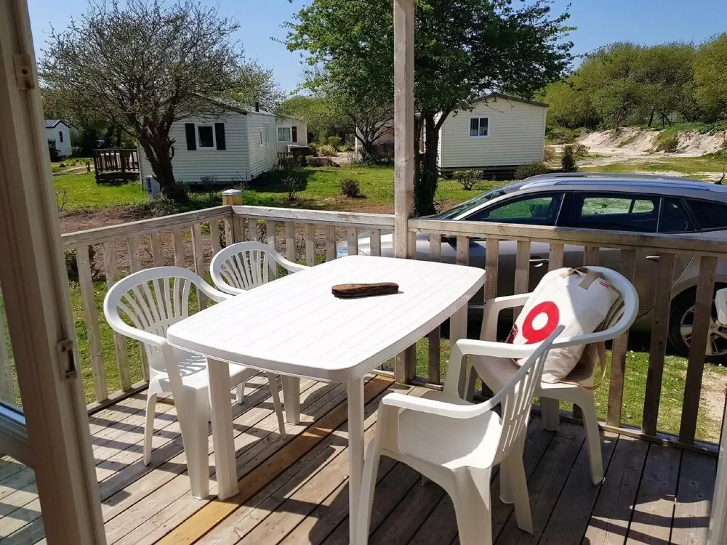 Bungalow With 2 Bedrooms in Tréflez, With Wonderful sea View and Furni