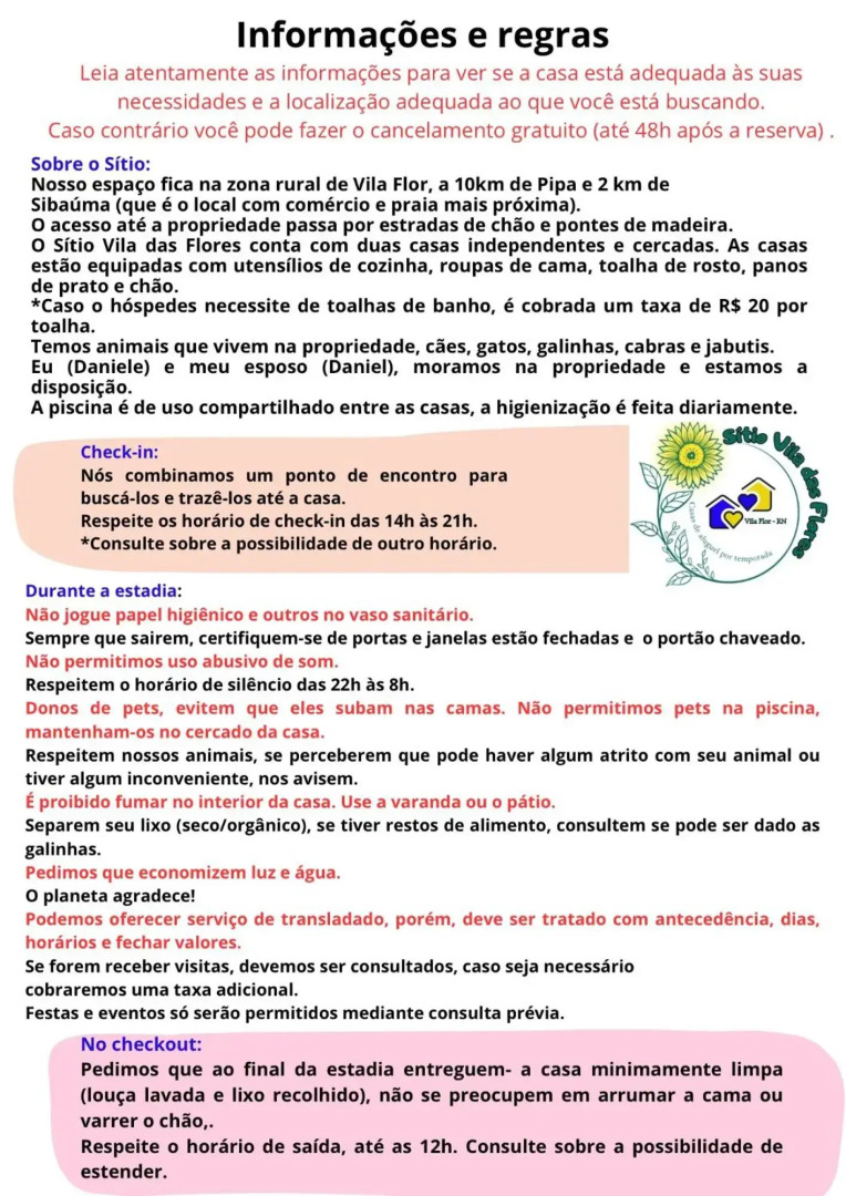 Sítio Vila das Flores