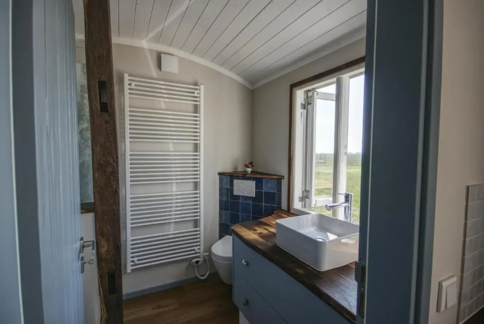 Schäferwagen Tiny House auf dem Friesenhof