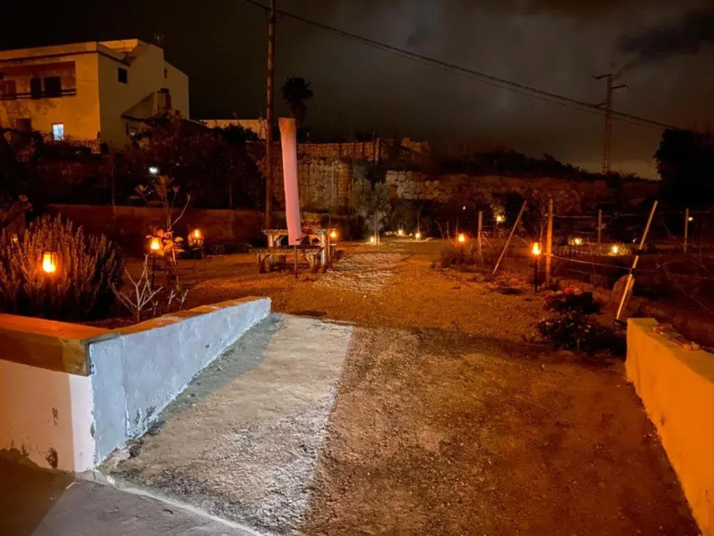 Half wooden rural apartment