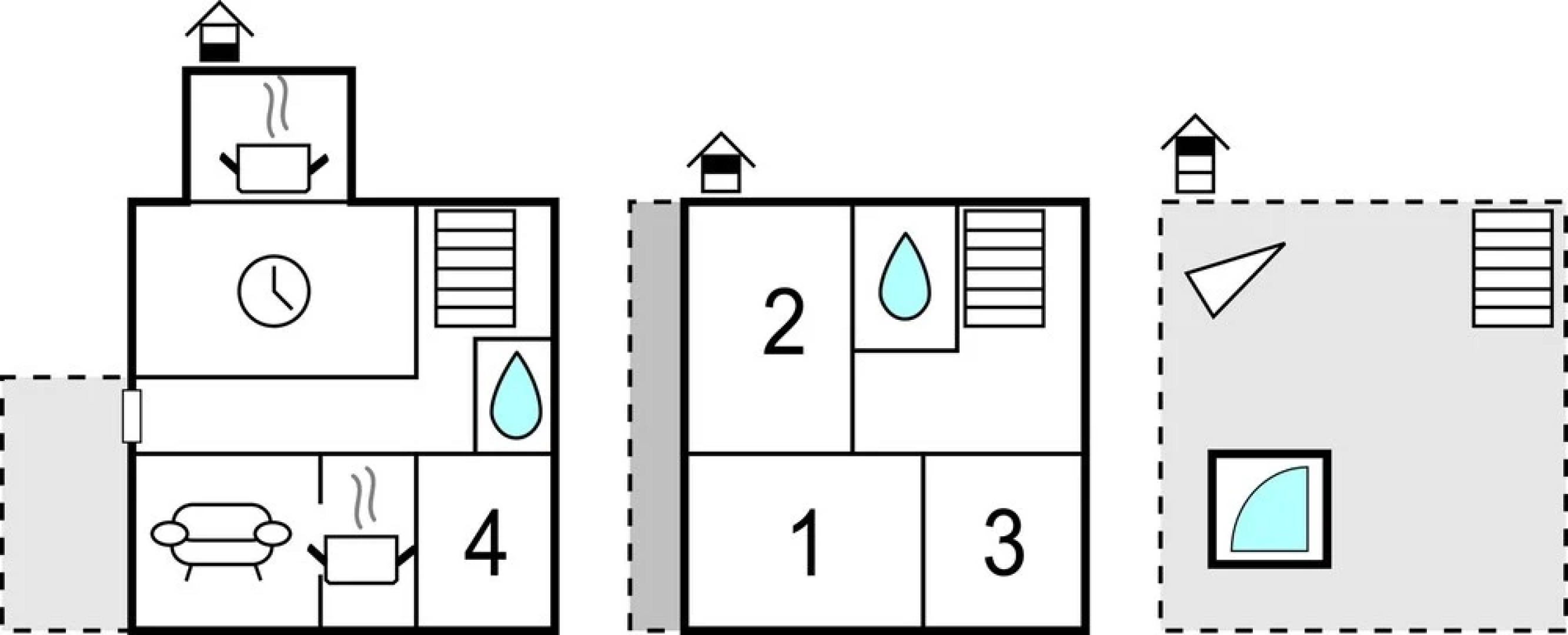 Stunning Home in Bast With 4 Bedrooms, Jacuzzi and Wifi