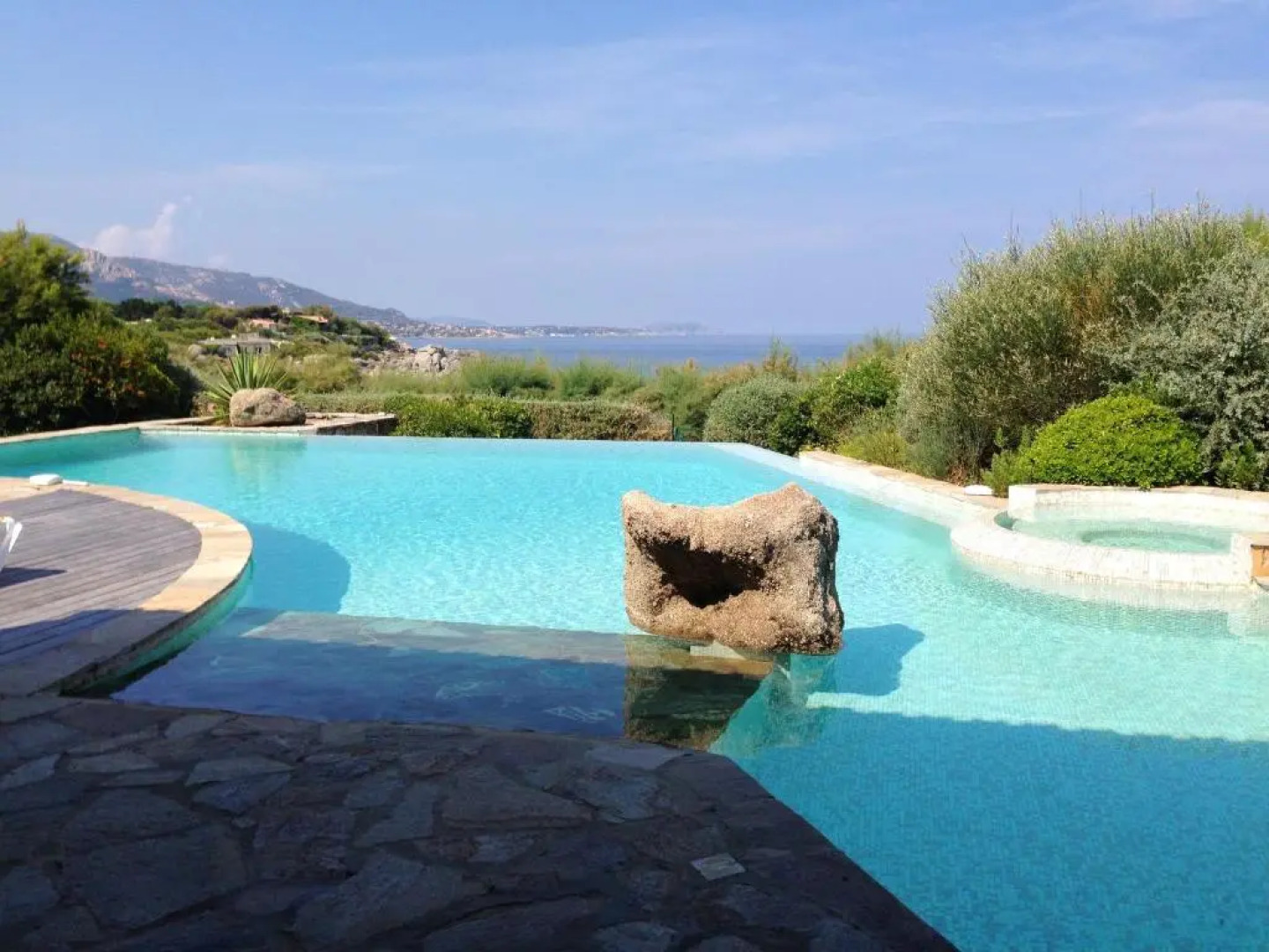 Villa de 4 chambres a Corbara a 20 m de la plage avec vue sur la mer piscine privee et jacuzzi