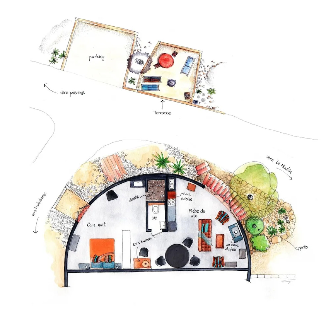 Property With one Bedroom in Castelnou, With Wonderful Mountain View,