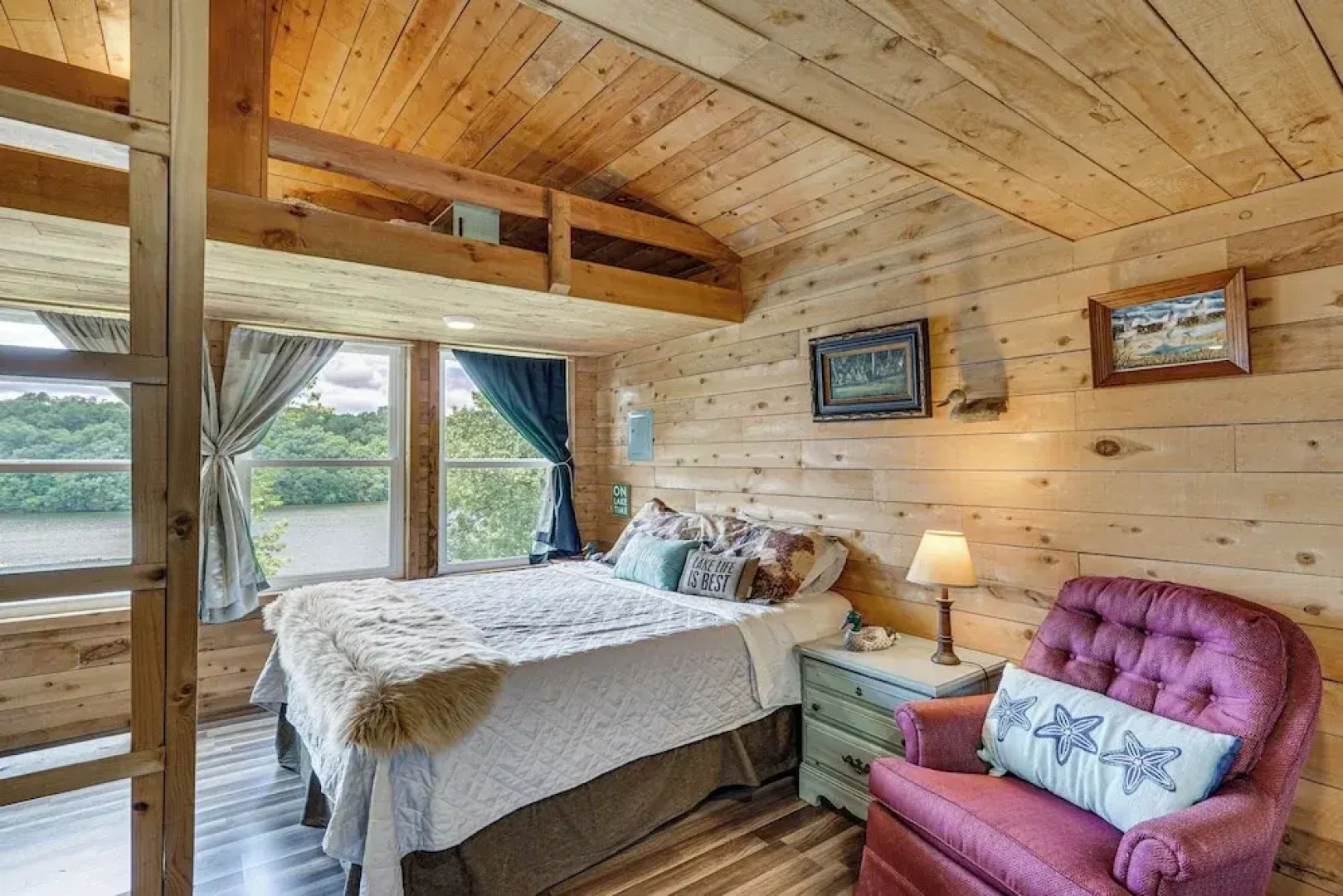 Lakefront Rocky Mount Main House w/ 3 Cabins!