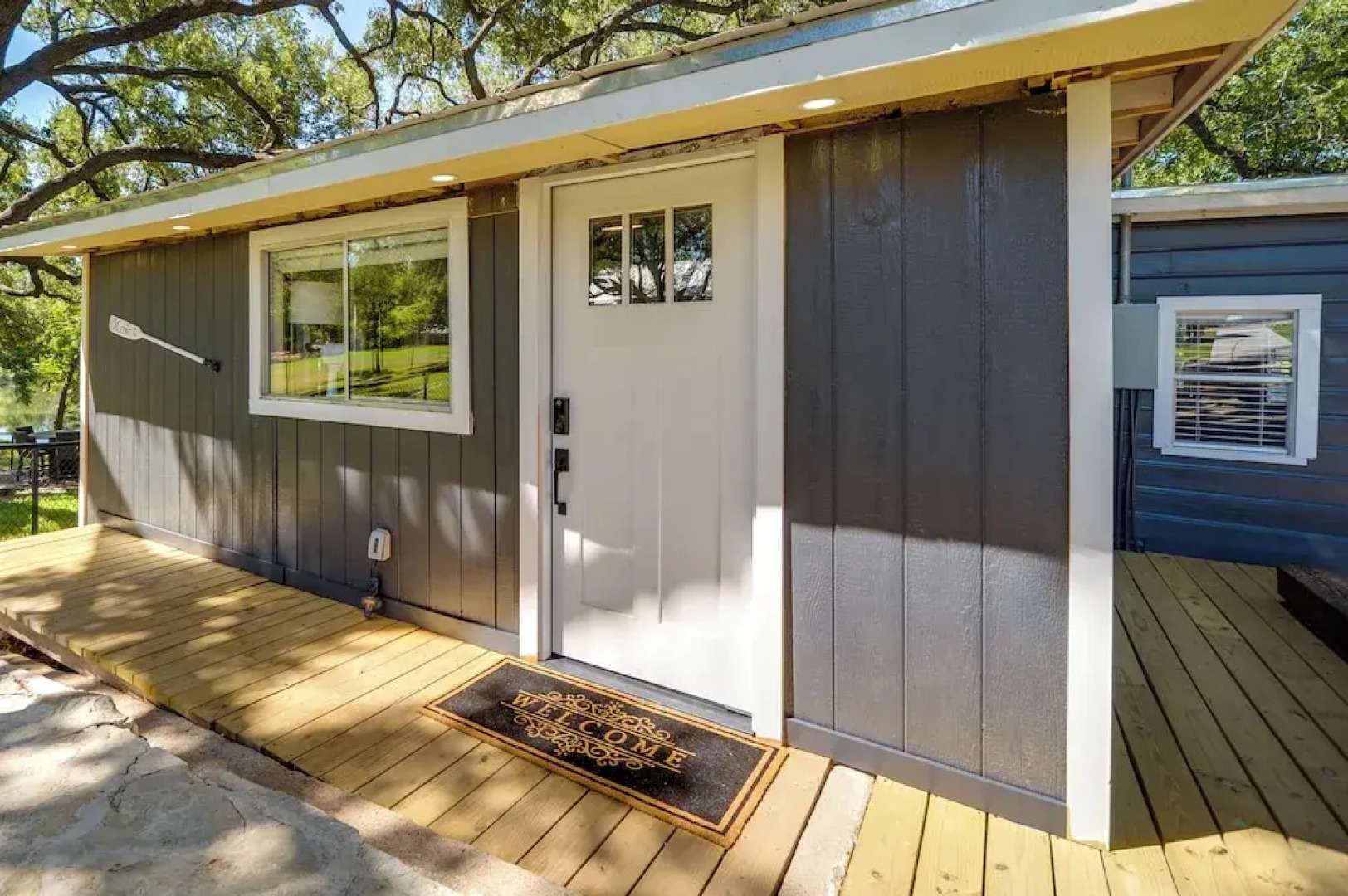 Waterfront Lake LBJ Cabin w/ Private Dock!