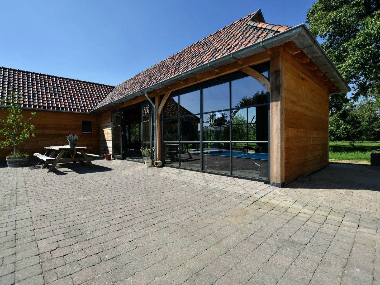 Spacious Holiday Home in Herveld with Pool