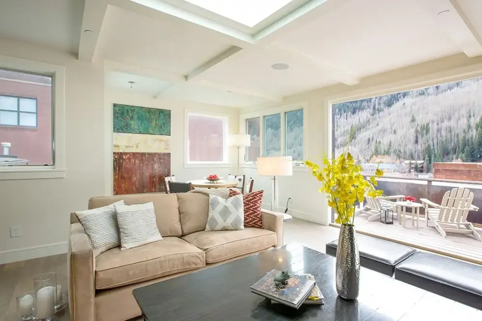 Meribel Penthouse - Luxury Condominium with Penthouse Views, Heart of Downtown Telluride, Hot Tub