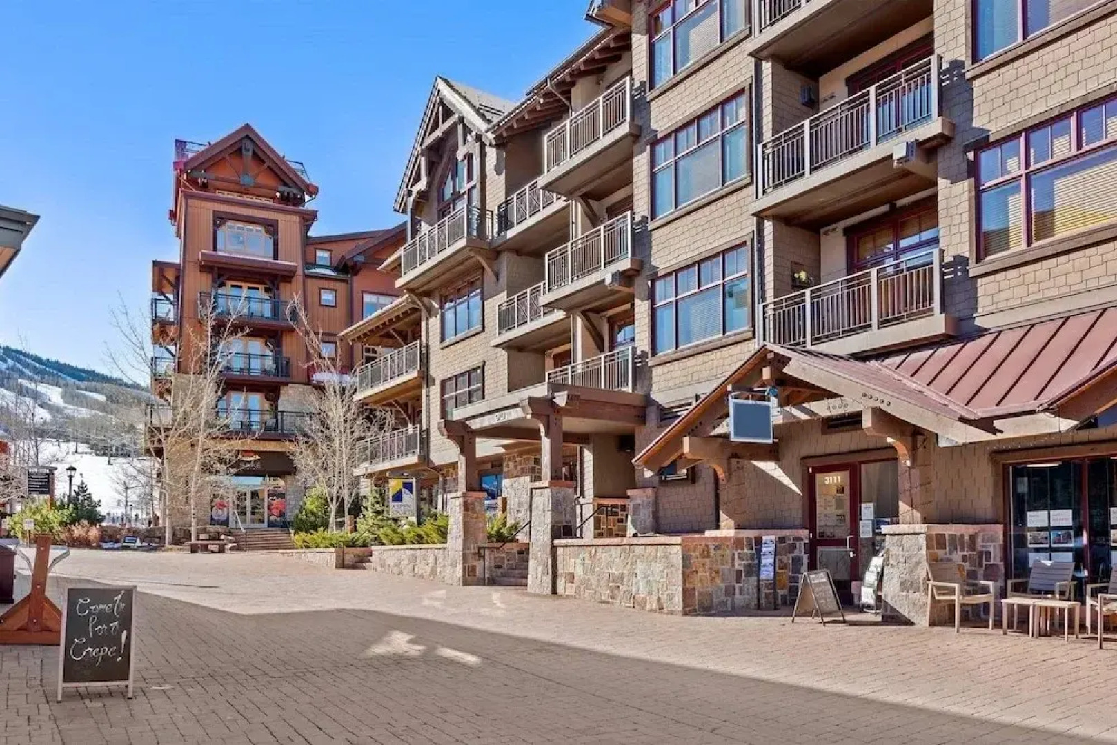 Luxury Ski in, Ski out 3 Bedroom Mountain Resort Vacation Rental in the Heart of Snowmass Base Village