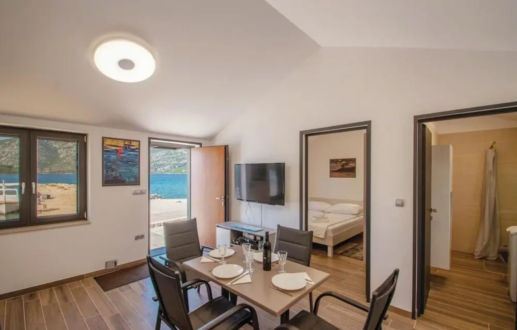 Nice Home in Kneze with Hot Tub, WiFi & Outdoor Swimming Pool