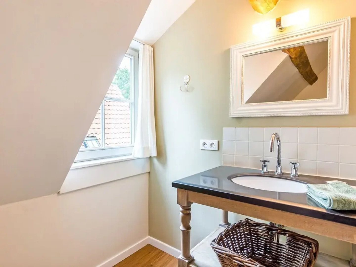 Manor House in Farm Complex in Middle of Polder Landscape near Damme