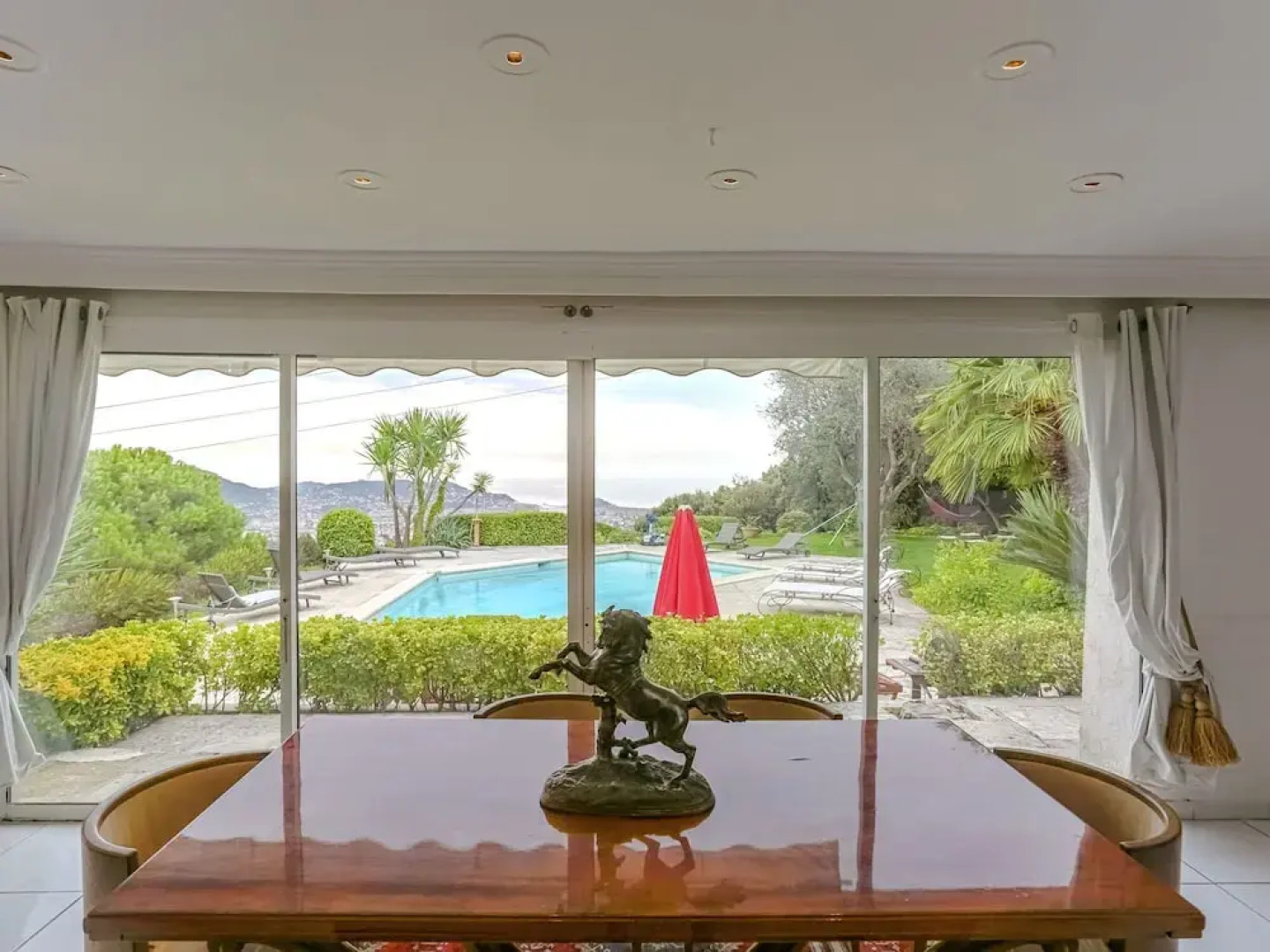 Mediterranean Villa With Panoramic Views of Nice and the Mediterranean Sea