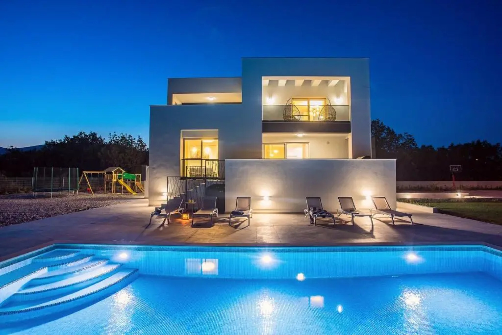 Villa Marijeta exclusive 5 star villa with 50sqm private pool, 6 bedrooms and playroom