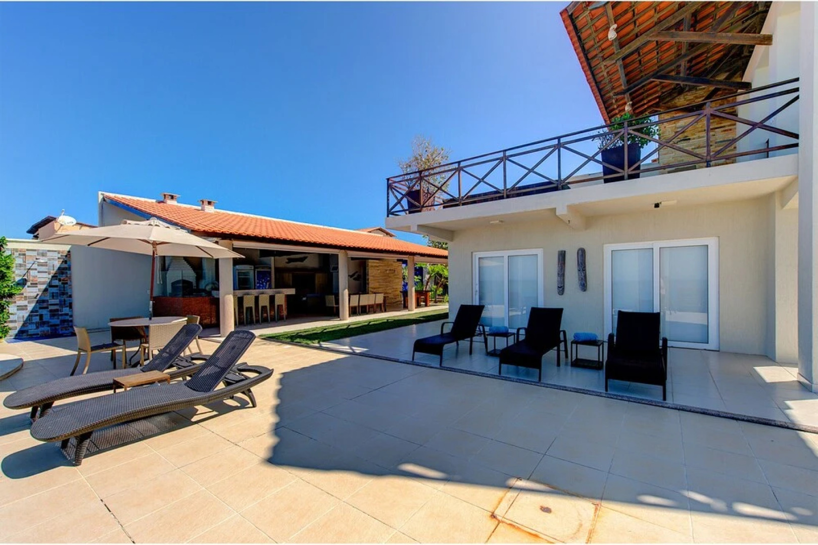 Bangalô Exclusivo beira mar - 6 pessoas