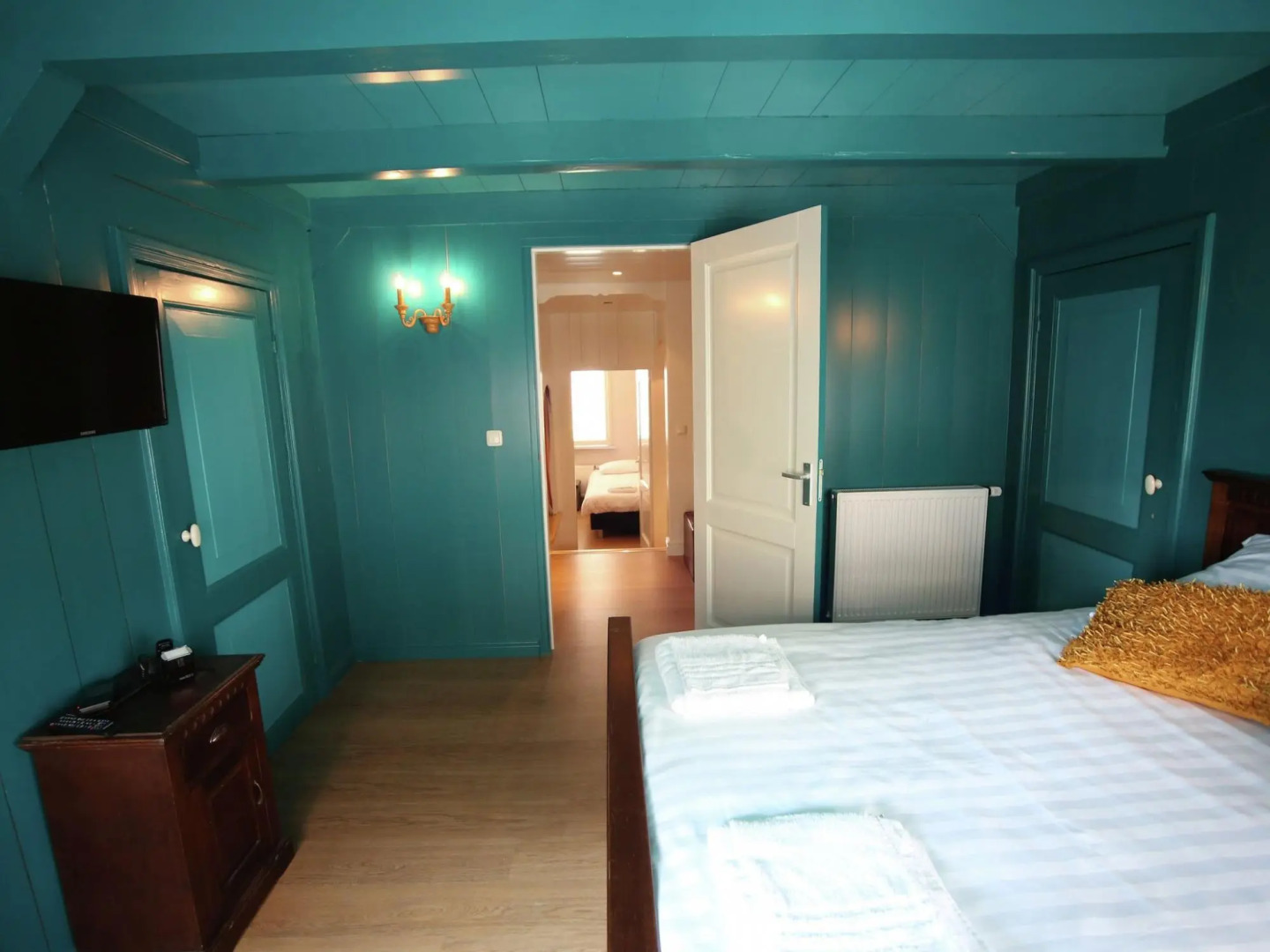 Listed 1777 building with whirlpool in historical Enkhuizen