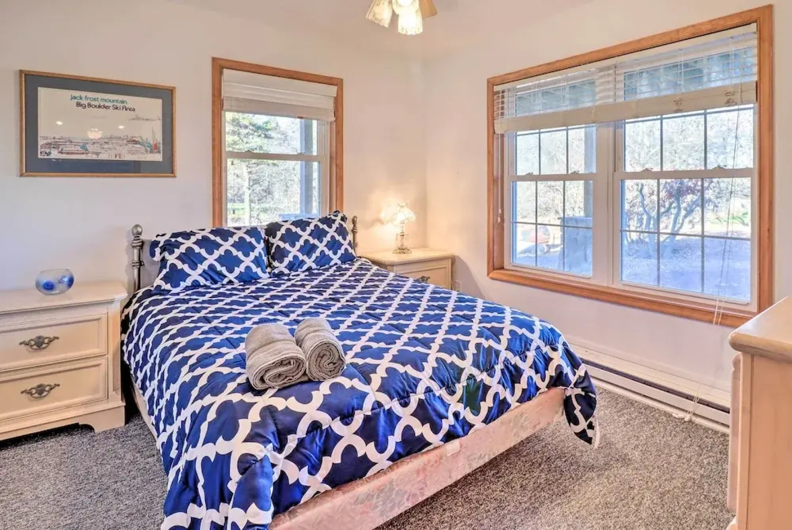 Near Hiking: Lakefront Albrightsville Home w/ Deck