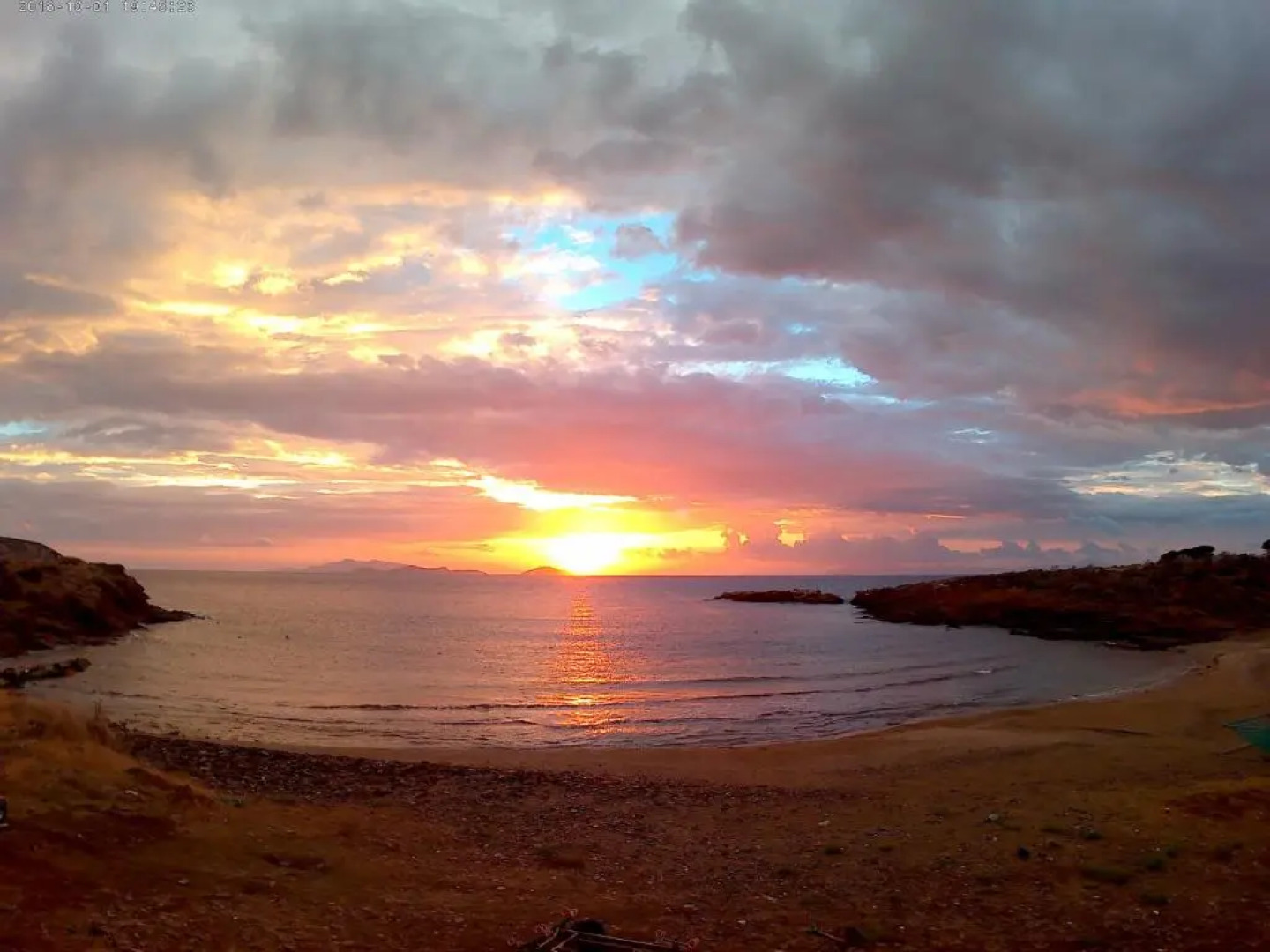 Naxos beach front house
