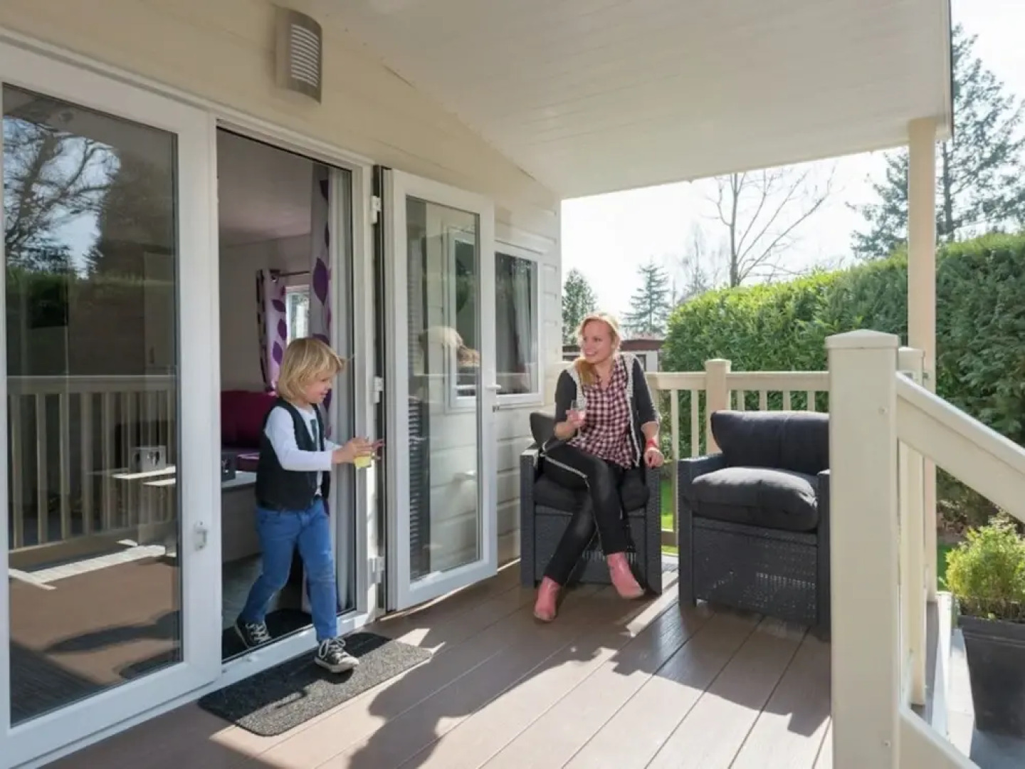 Cozy Chalet With a Porch, in Natural Surroundings