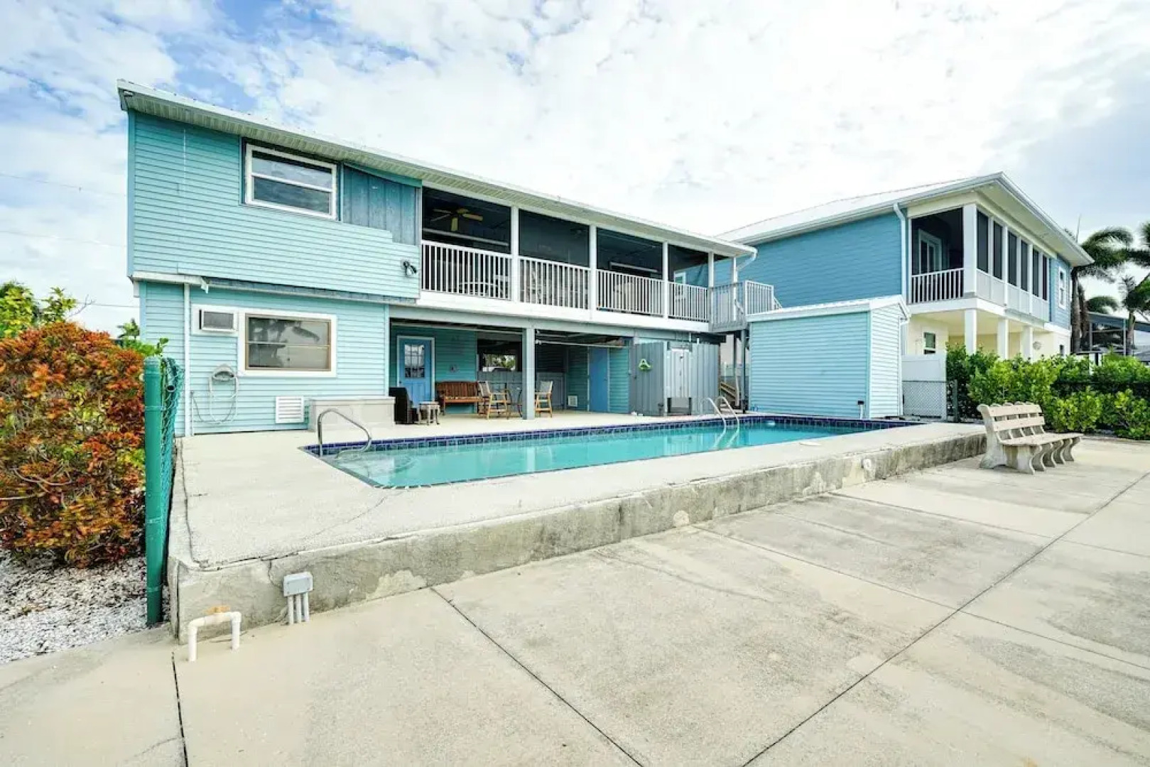 Private Pool & Deck: Canalfront St James City Home
