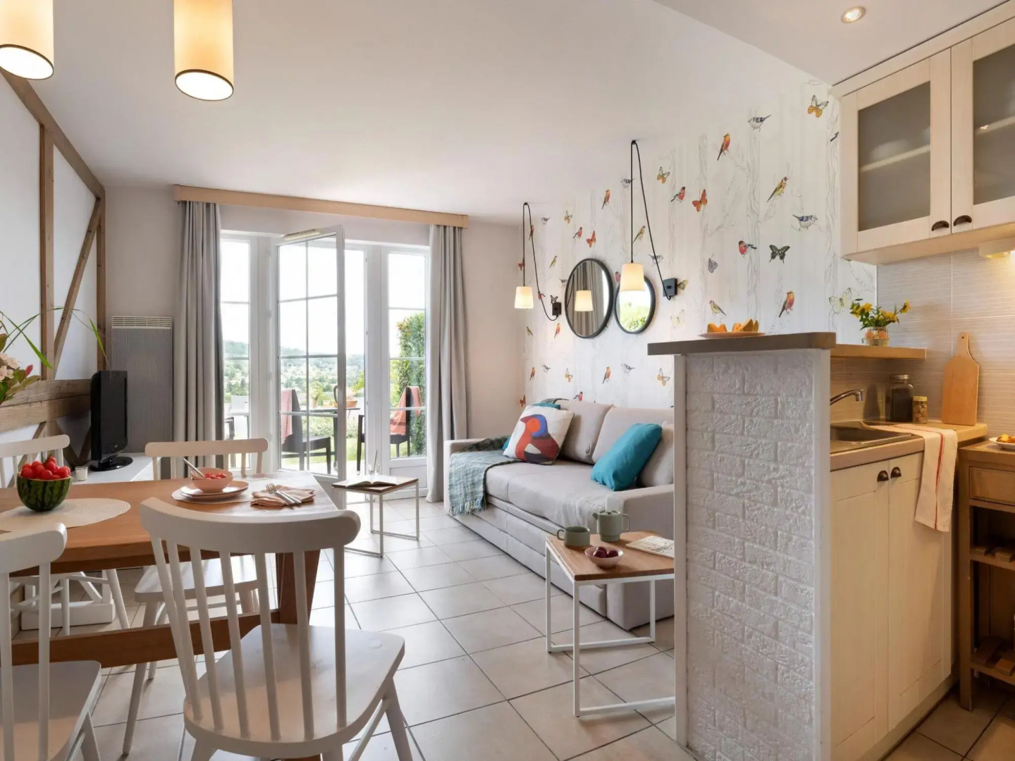 Terraced House in Residence & Spa With Common Pool and Sauna, Houlgate