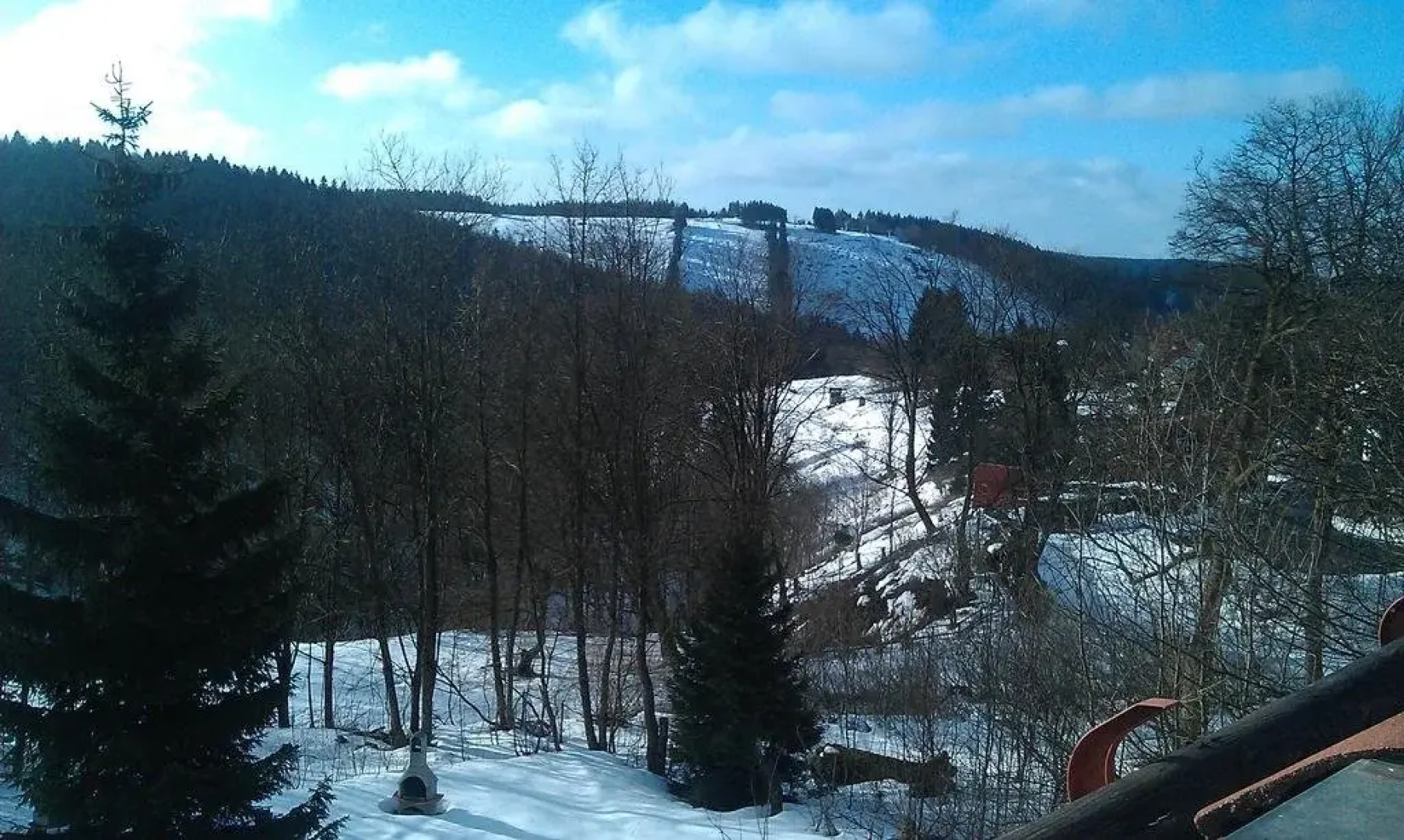 Ferienhaus Walnuss Hütte + Ferienwohnung Glück Auf