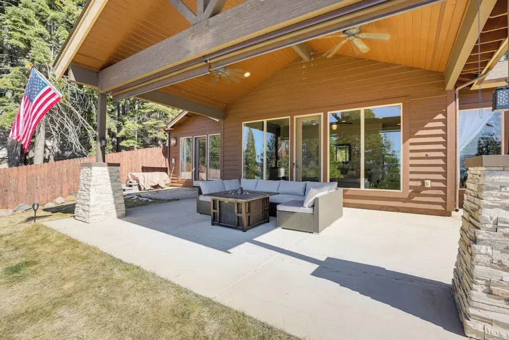 Fire Pit + Views: Serene Lake Almanor Retreat