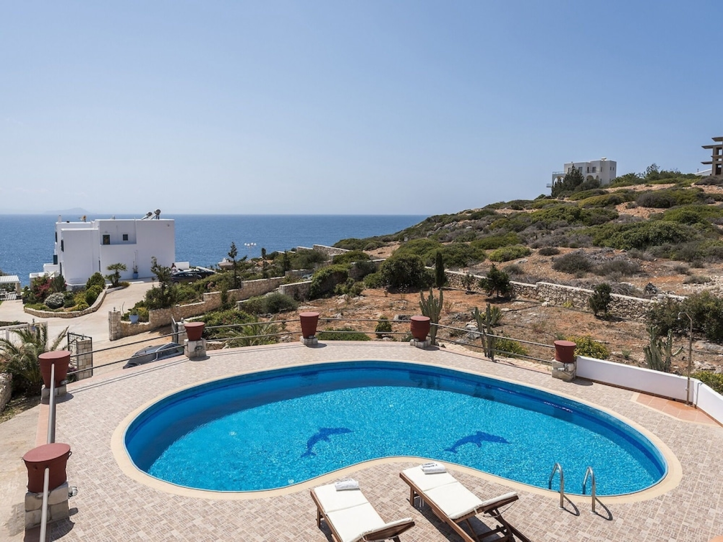 Family Friendly Property With Private Pool & Sea Views, Near Beach