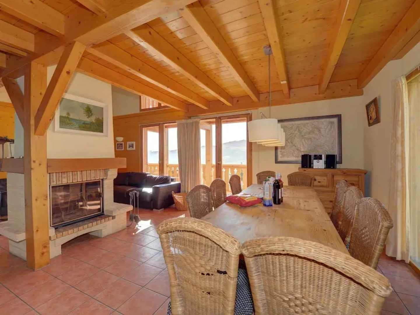 Spacious Chalet in Vallandry With Terrace