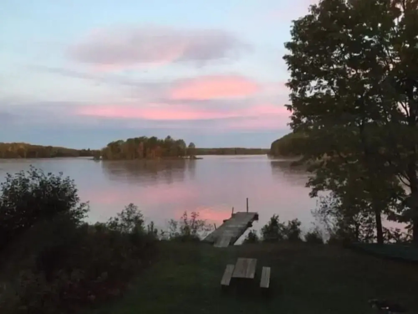 Tranquility On Teal Lake