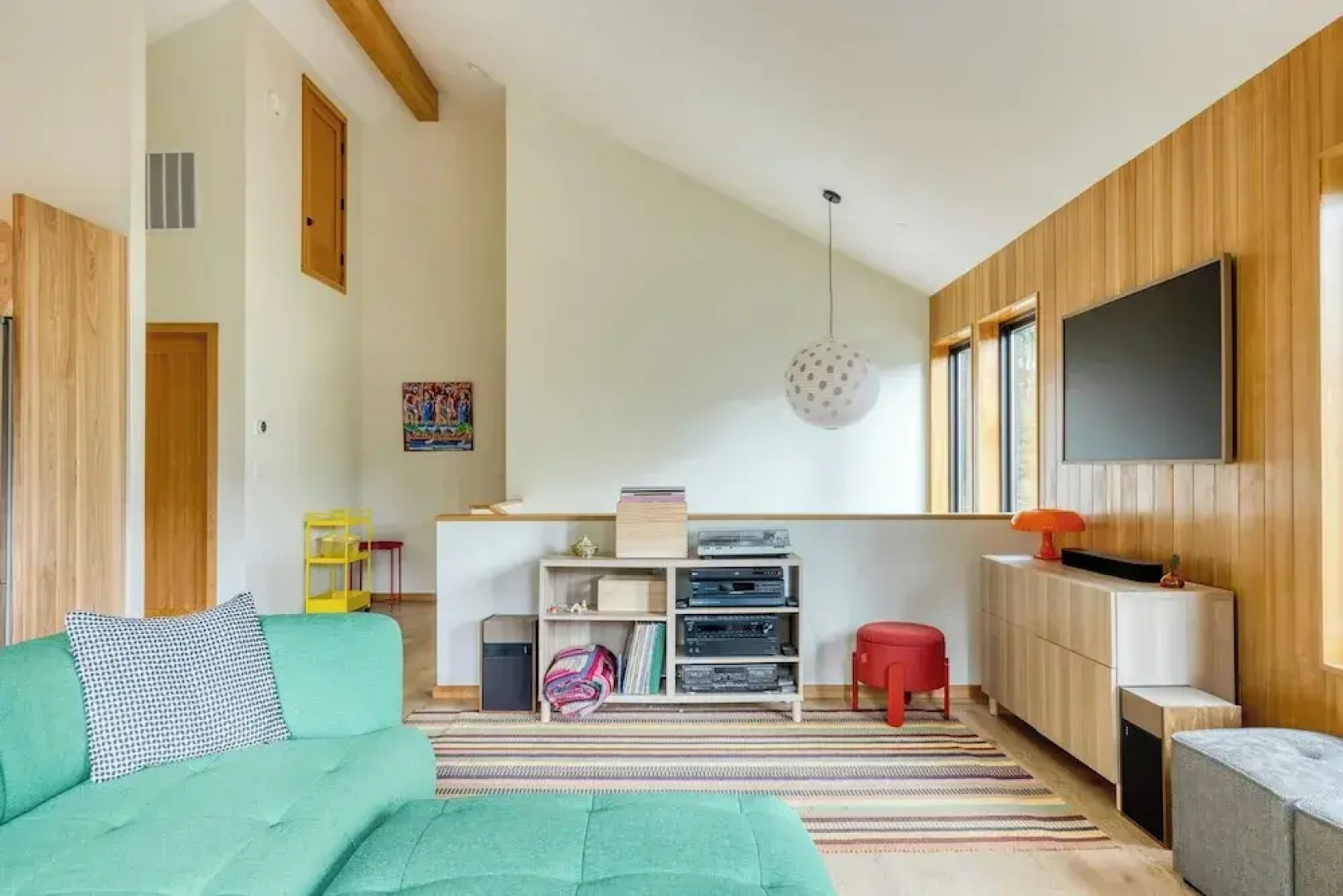 Rustic Arch Cape Getaway w/ Vibrant Interior Walk to the Beach Cape Wonder