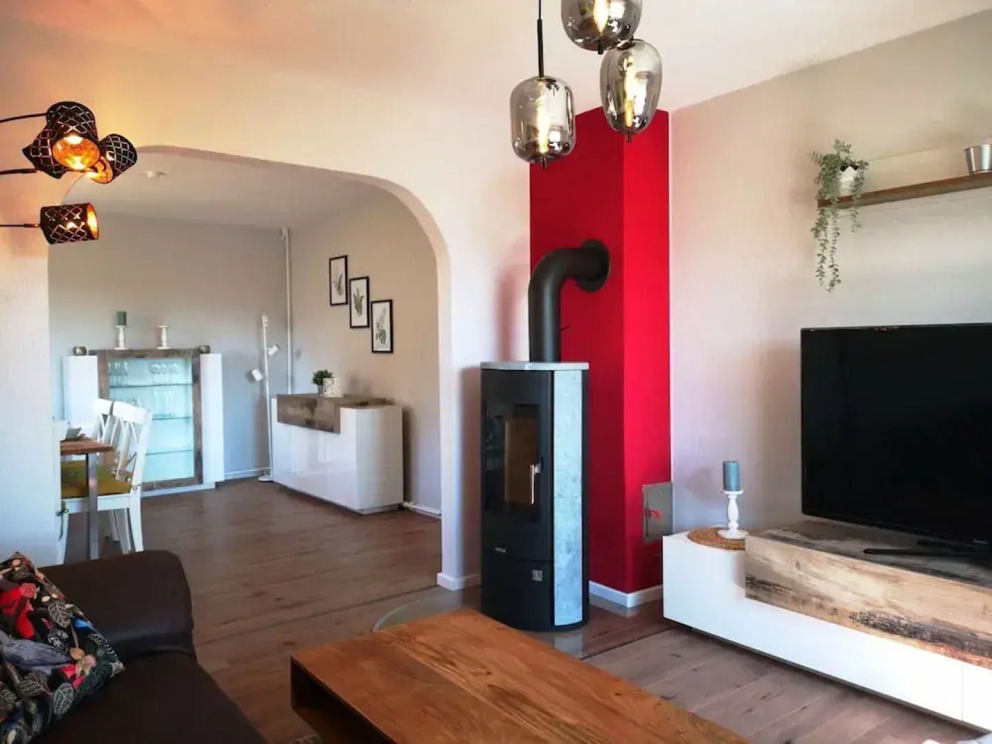 Charmantes Ferienhaus mit Kamin in Lintig