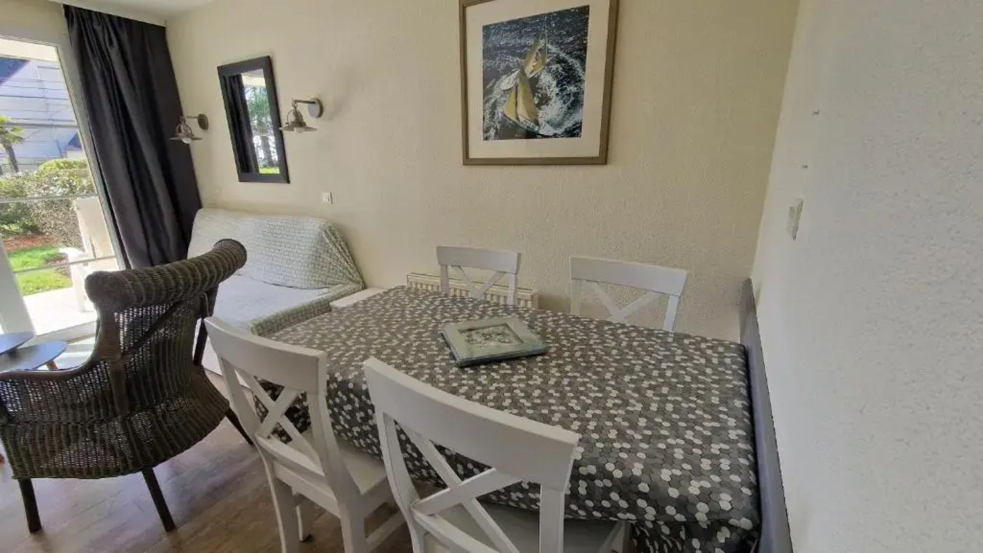 Cap coz 5 pers., plage piscine et jardin