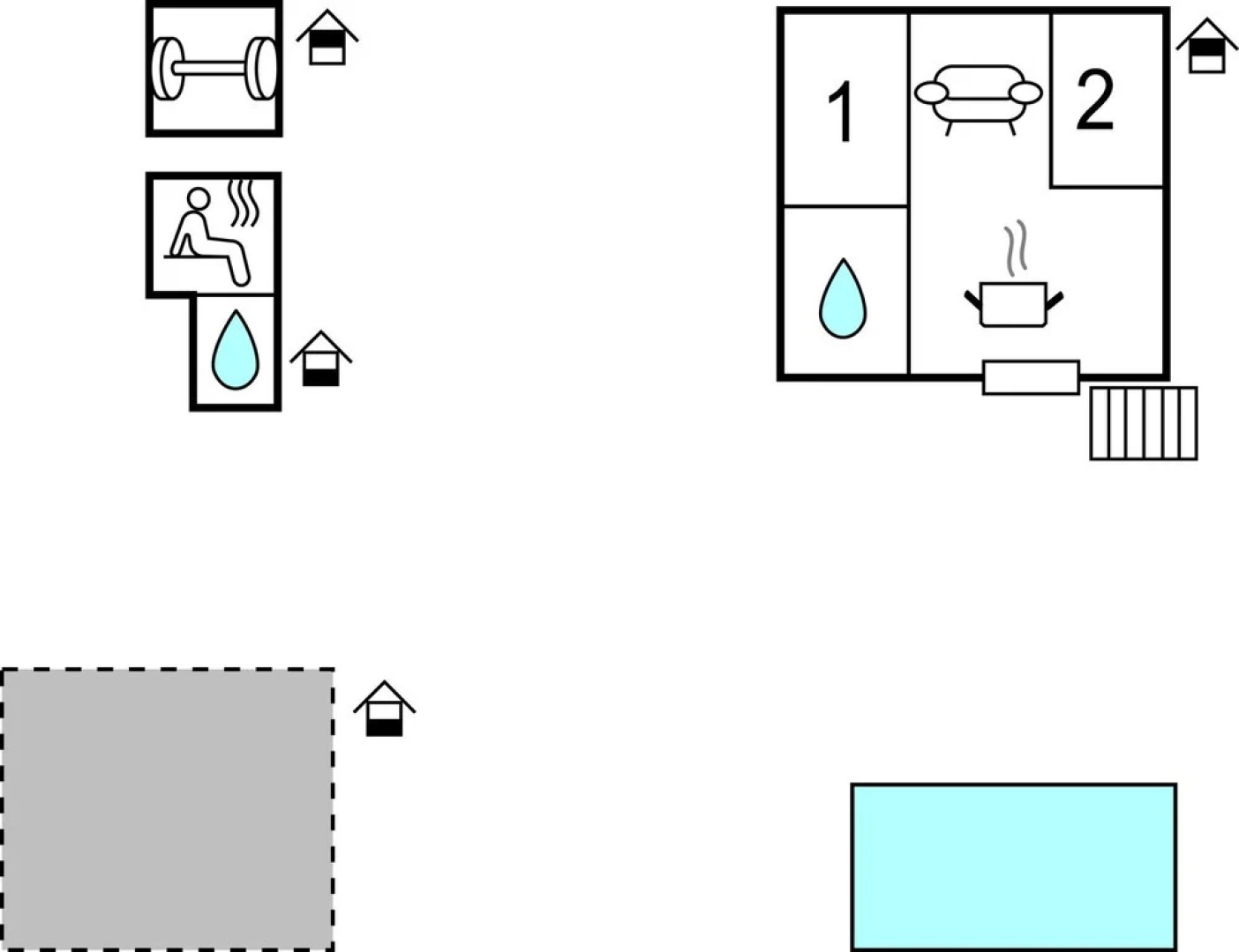 Awesome Apartment in Podstrana With Outdoor Swimming Pool, Sauna and Heated Swimming Pool
