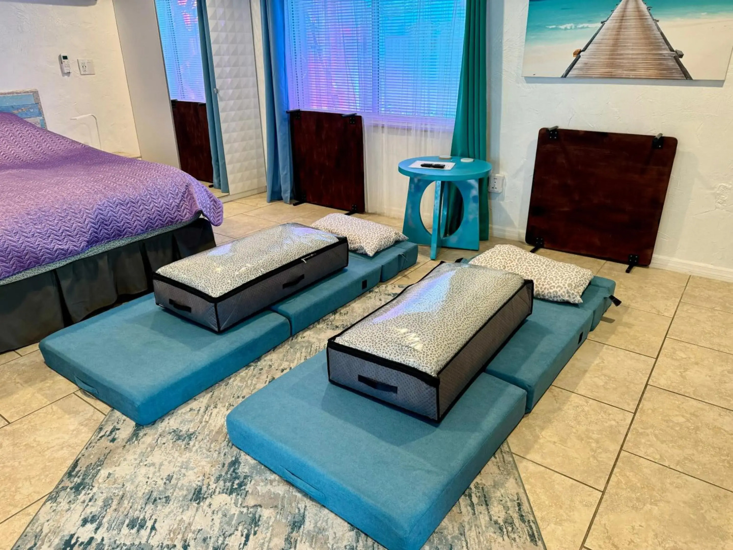 Close to beaches with hot tub and large garden