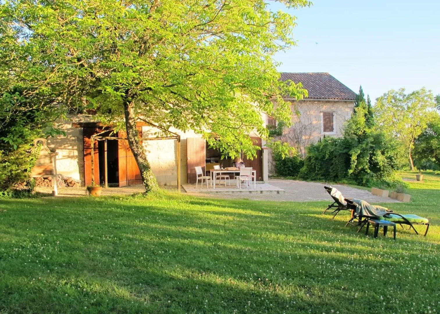Villa With 4 Bedrooms in Saint-paul-lizonne, With Pool Access, Furnish