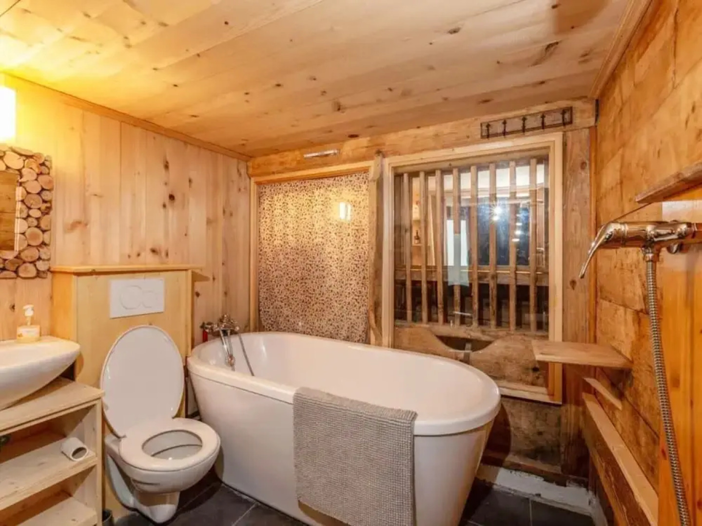 Chalet in Rossiniere With Sauna and Mountain Views