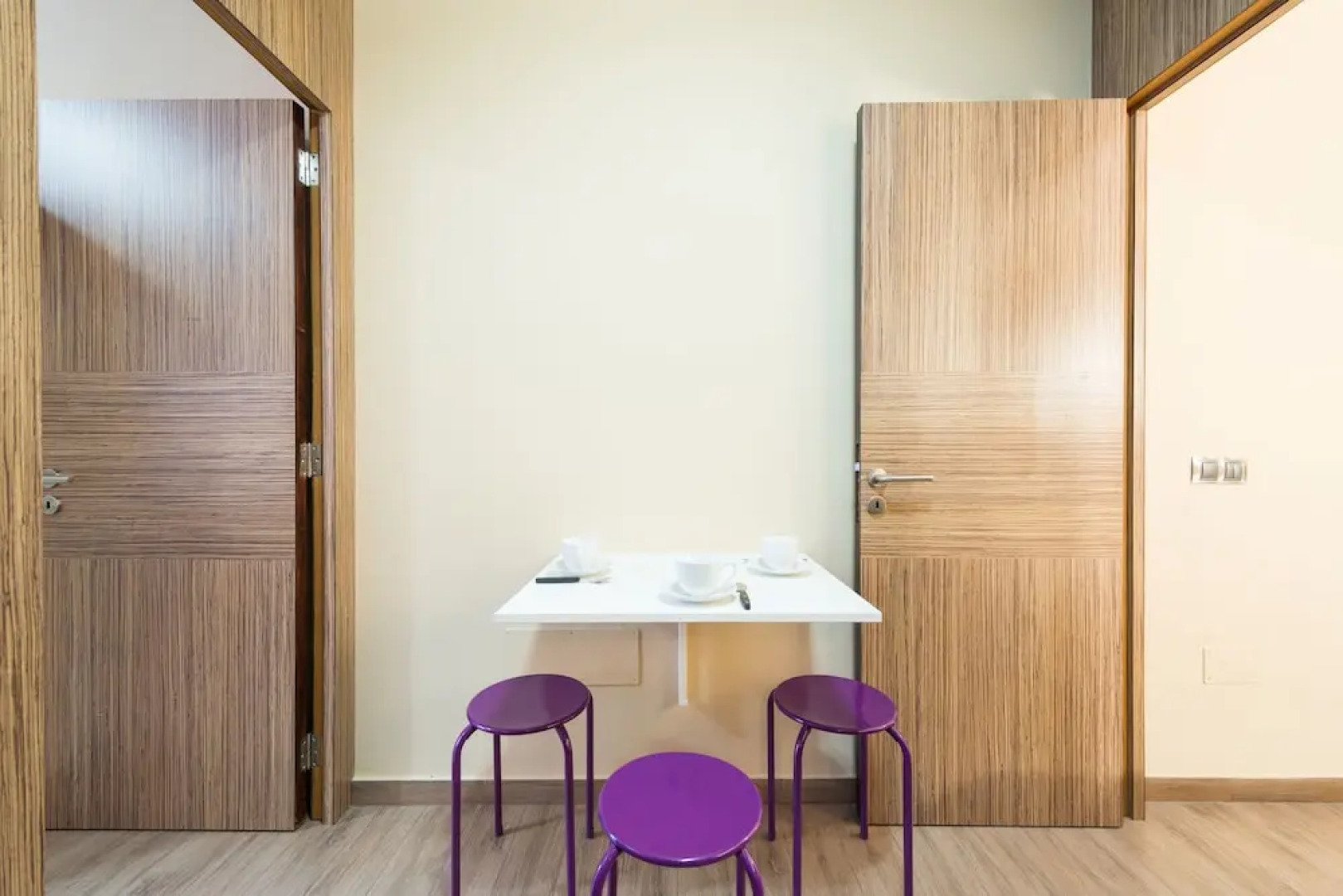 Green water at the beach