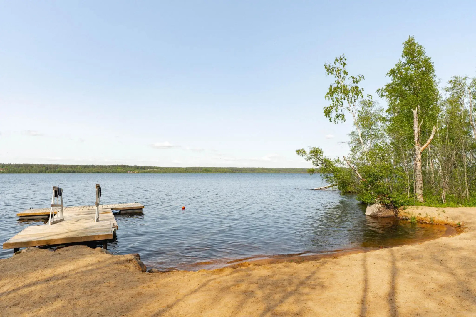 Коттедж Фахверк на берегу озера