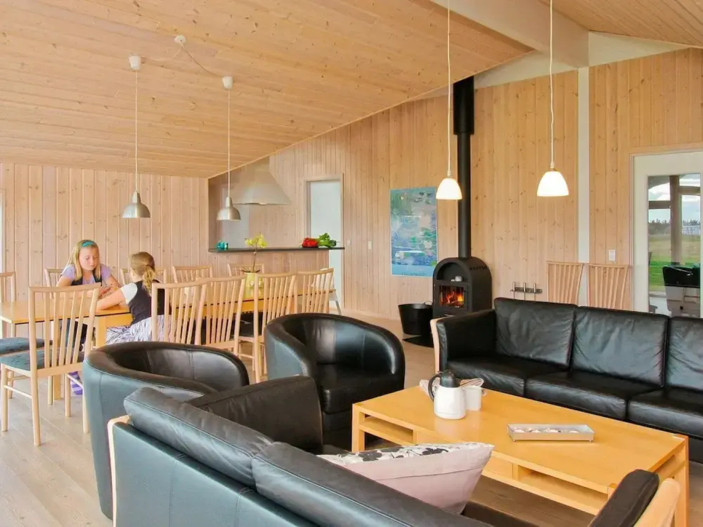 14 Person Holiday Home in Lokken