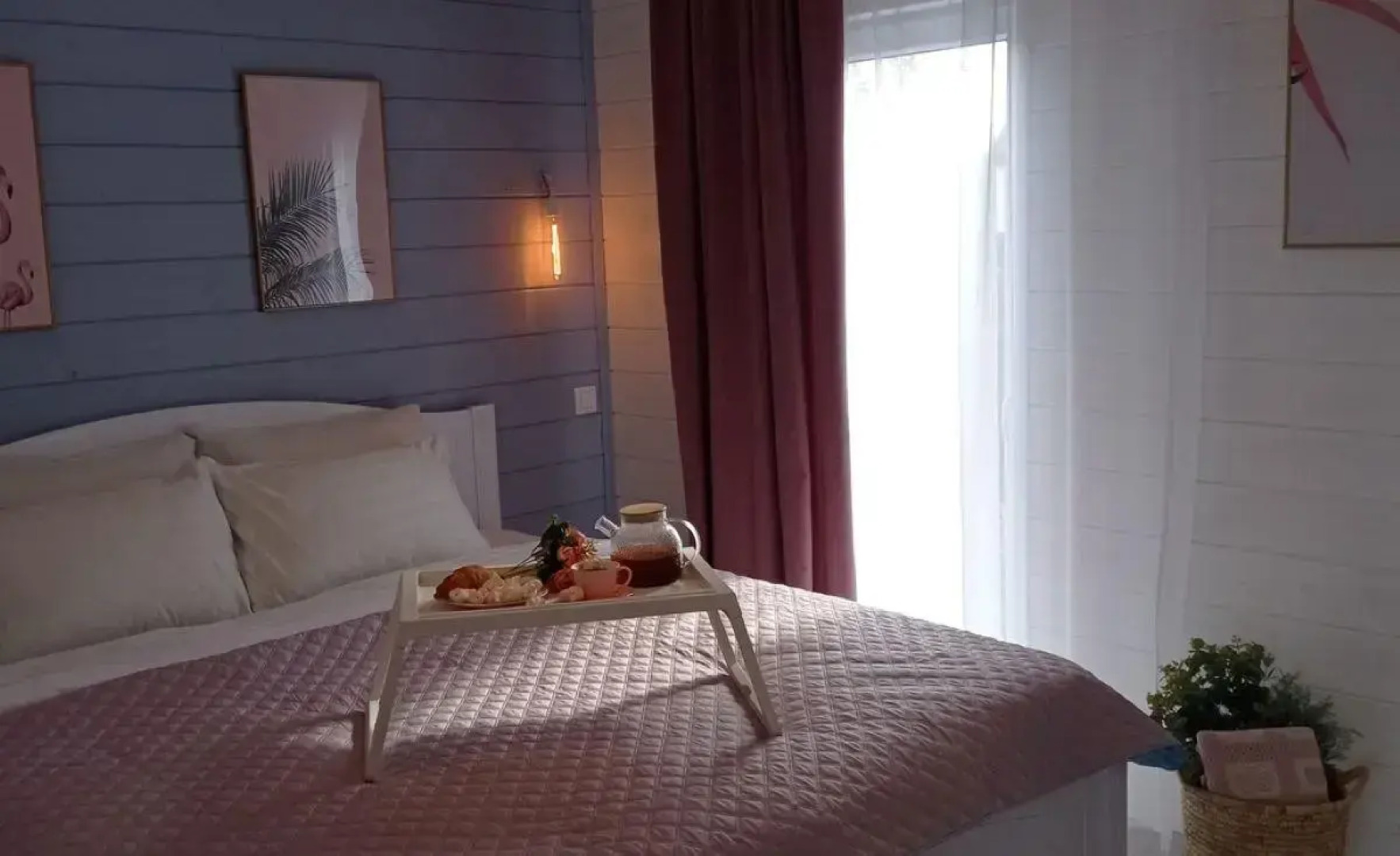 Барн с баней на дровах