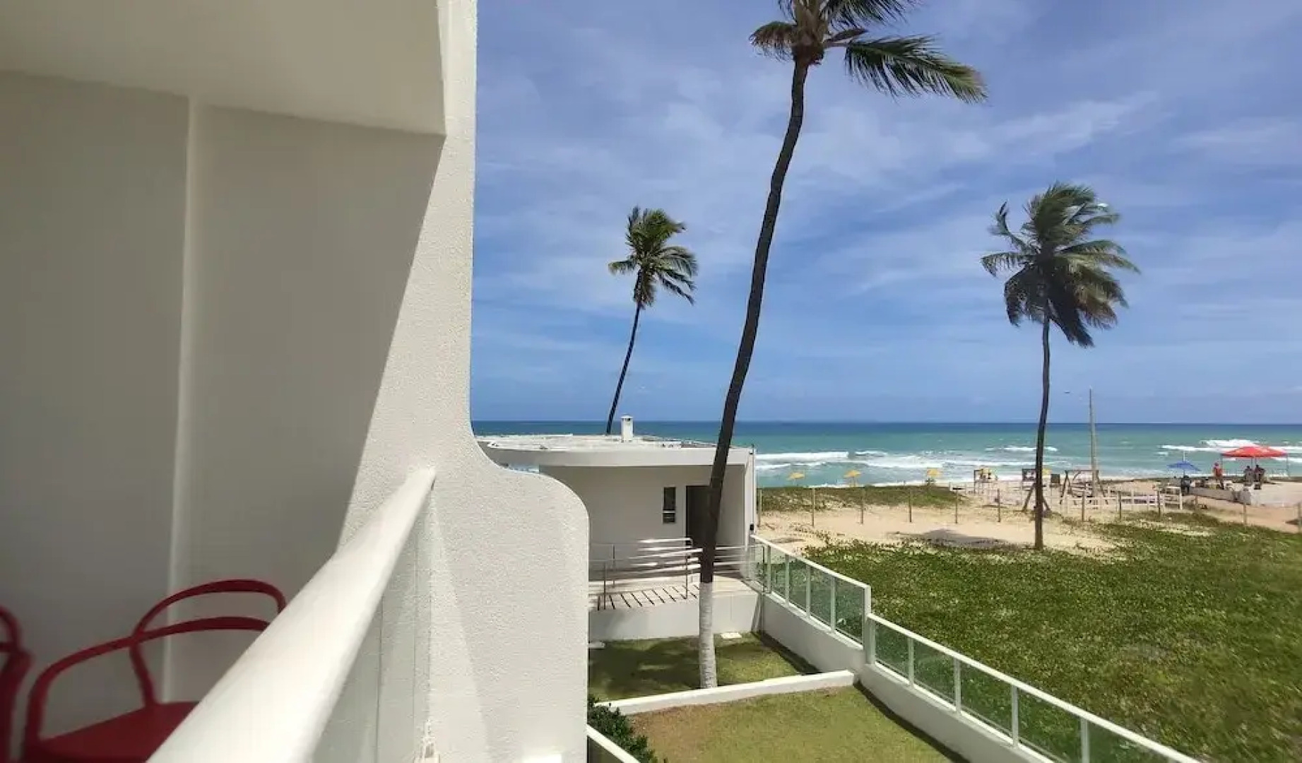 Areias do Mar | 2 Quartos, Vista Mar, Amplo com Varanda A206