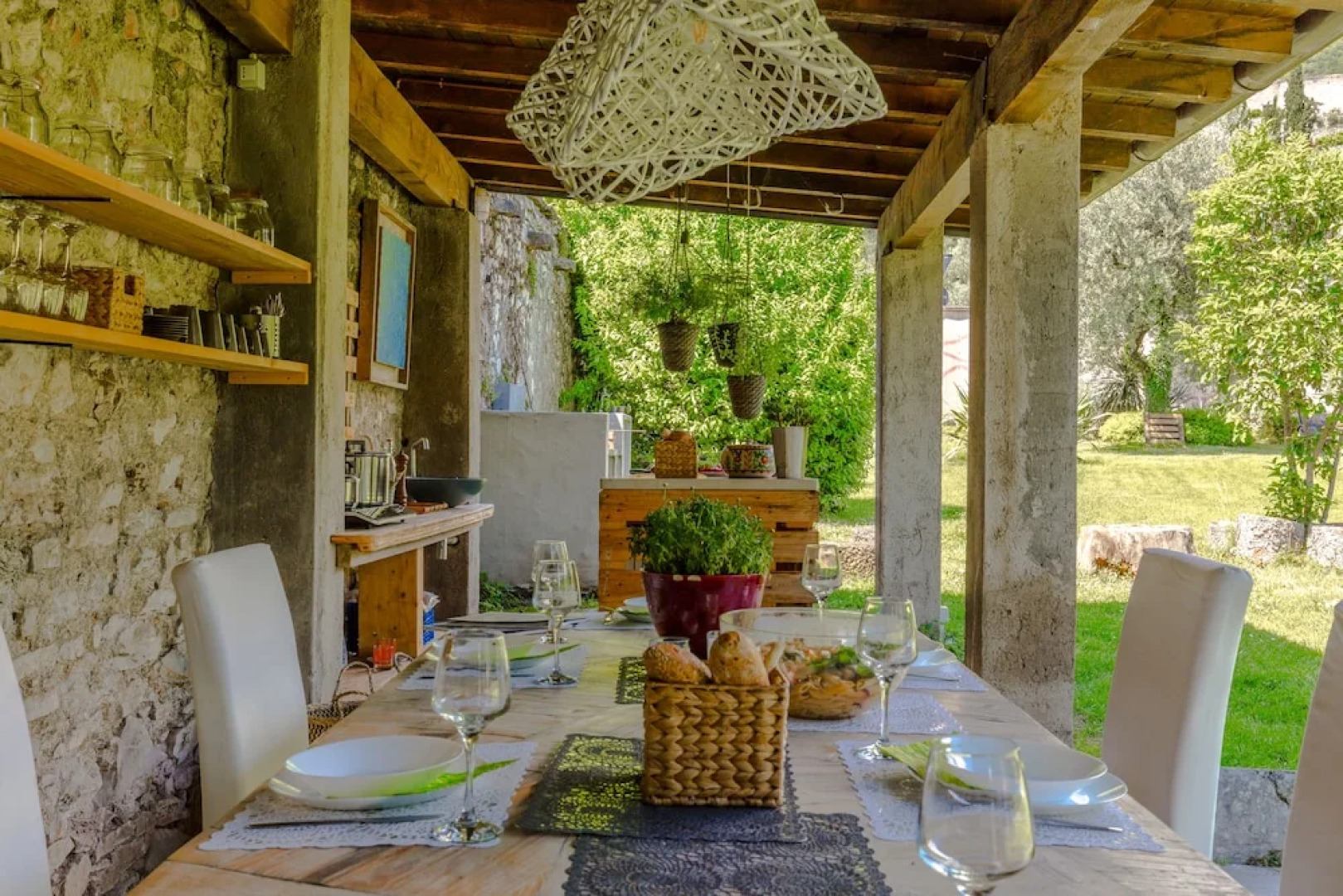 B&B Villa Giovanna colazione al lago