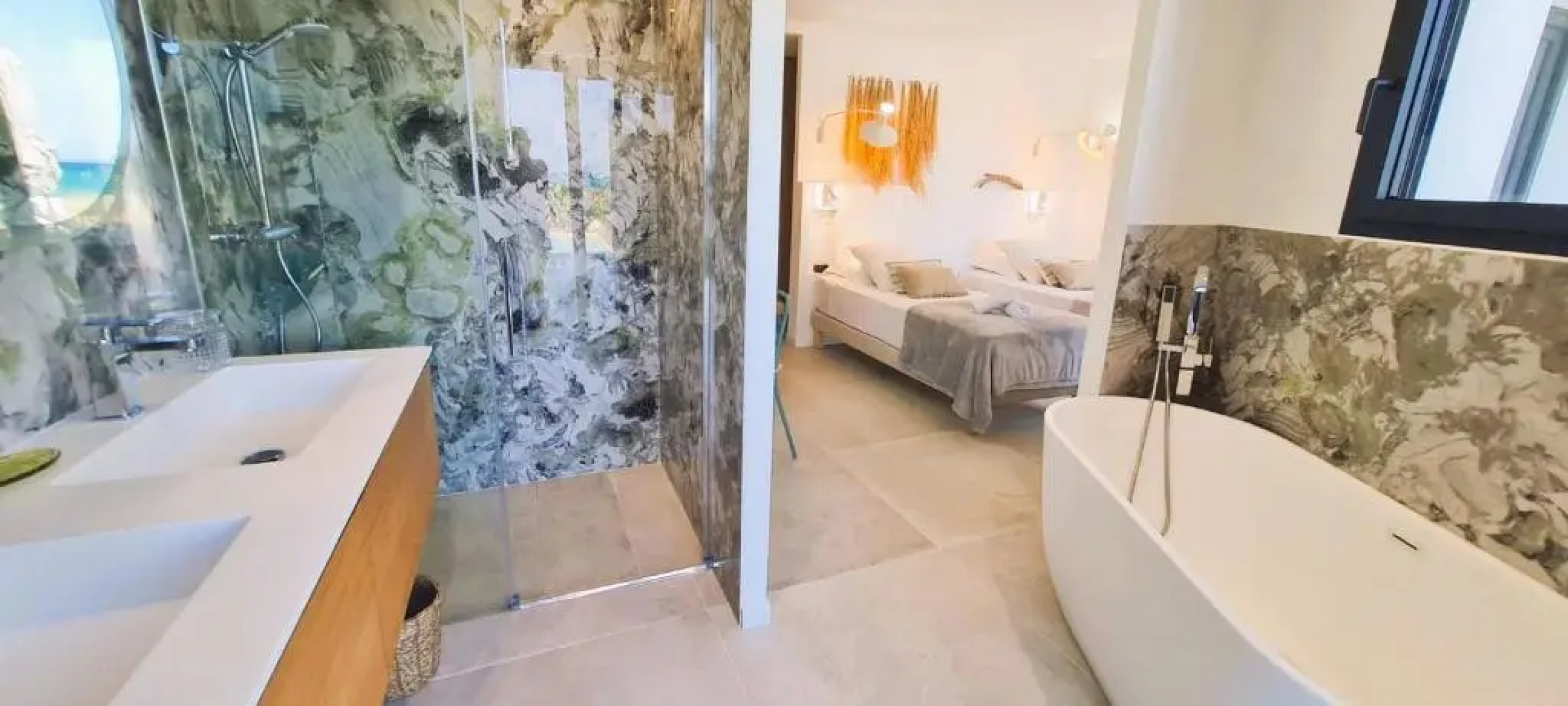 Villa Acqua 12 pers piscine chauffée accès direct plage