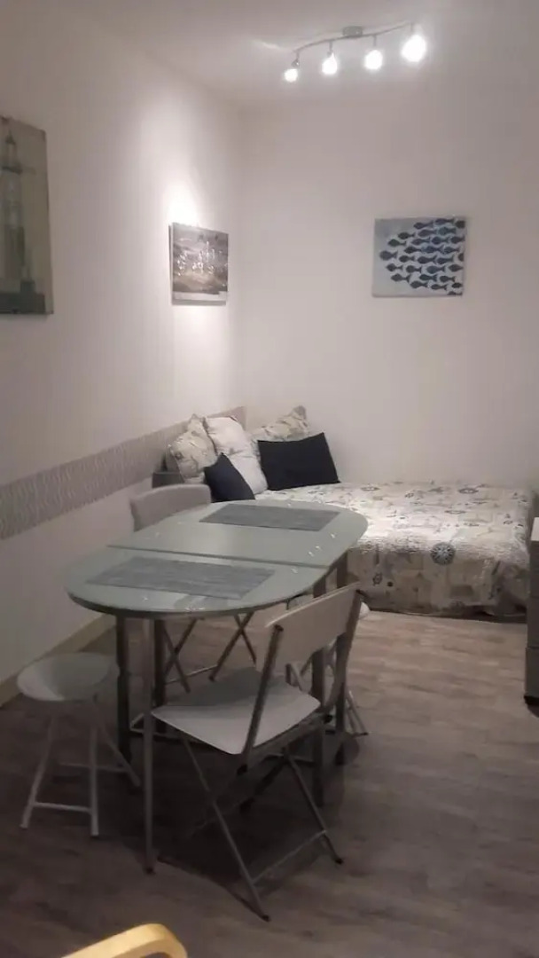 Studio In Ault With Wonderful Sea View Furnished Garden And Wifi - 500 M From The Beach