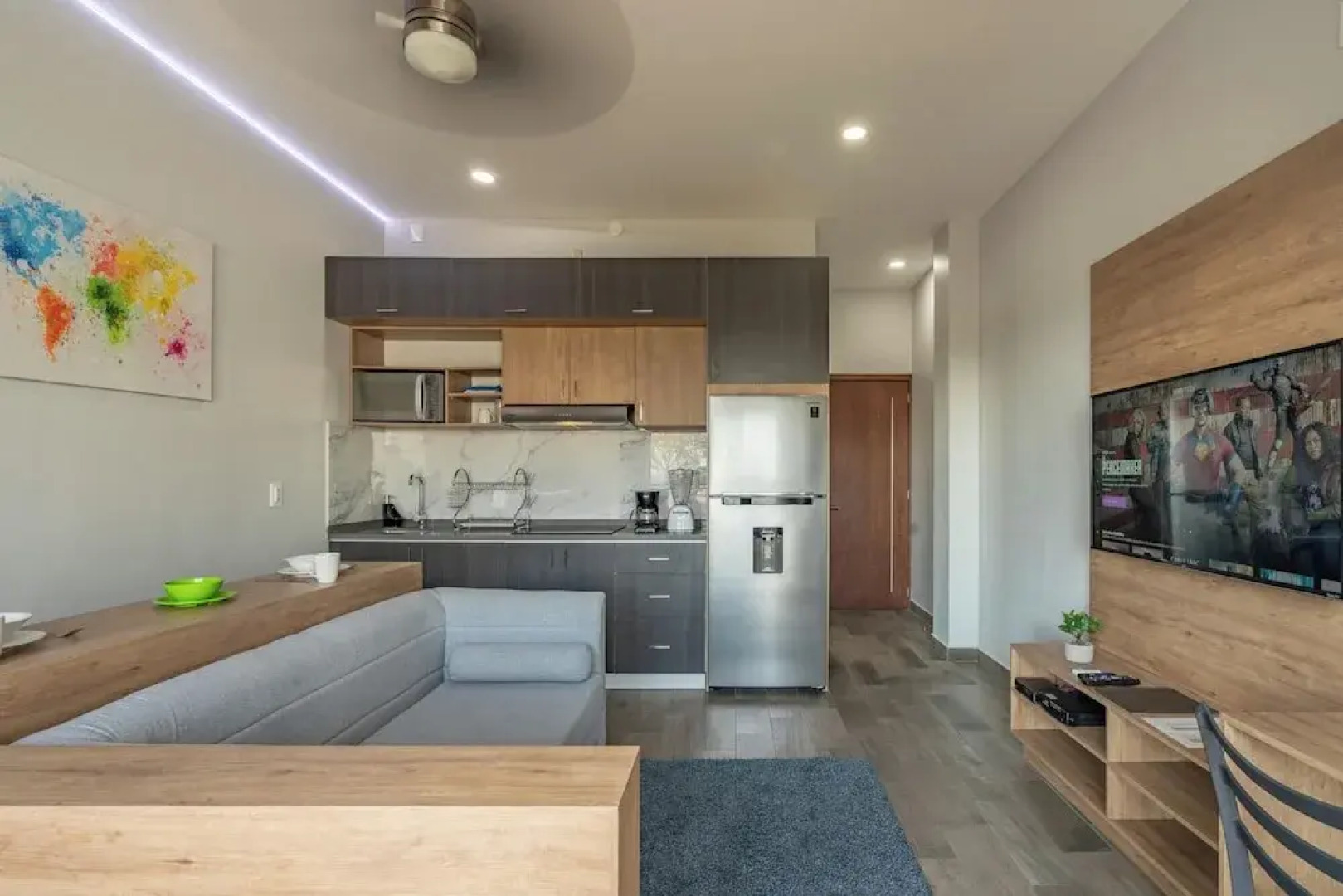 Moderno Estudio con Alberca Gym Rooftop