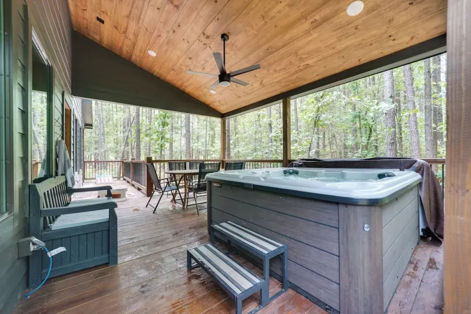 'sutton Ridge' Cabin Rental: Hot Tub & Swing Set!