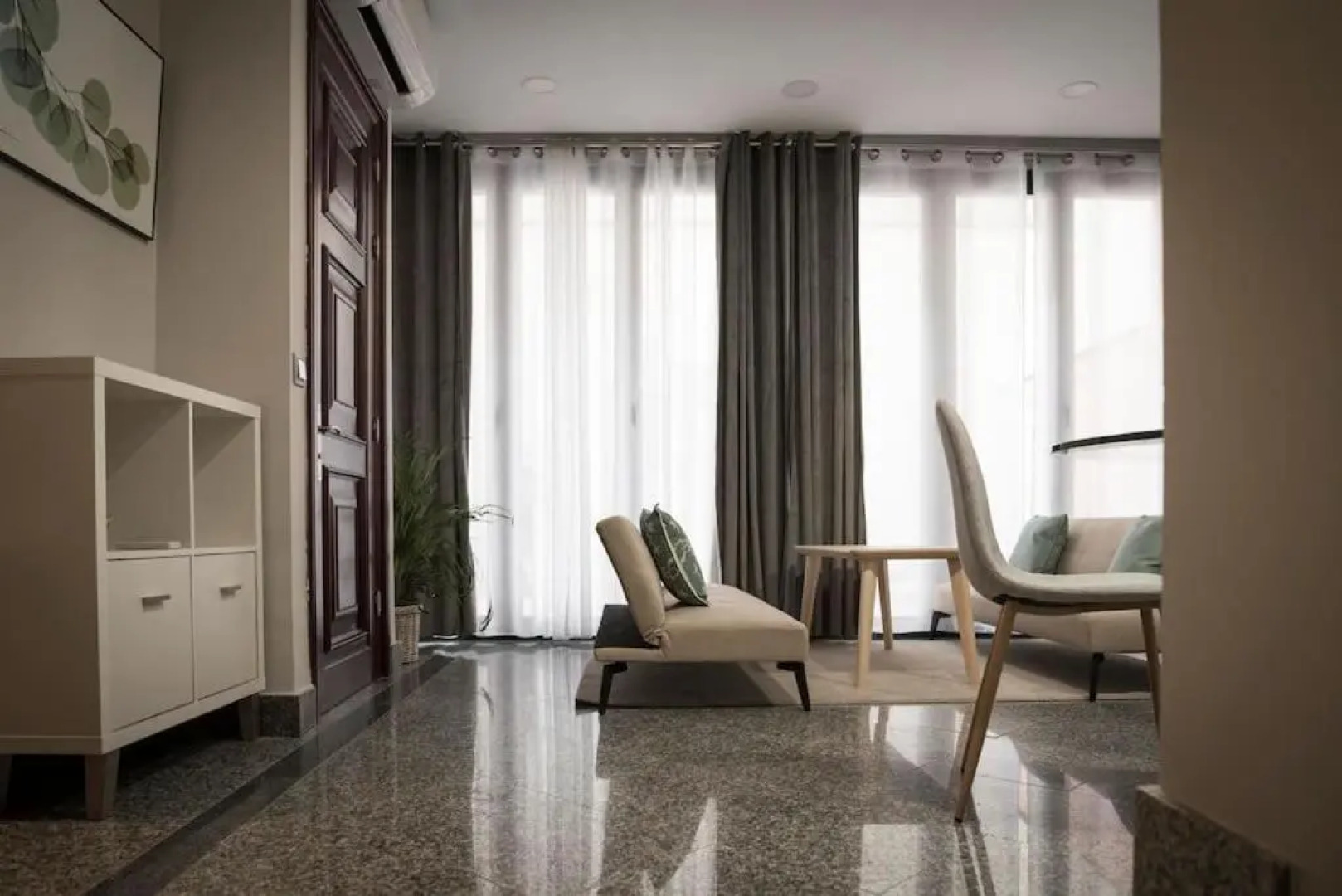 Apartamento en centro histórico con patio romano