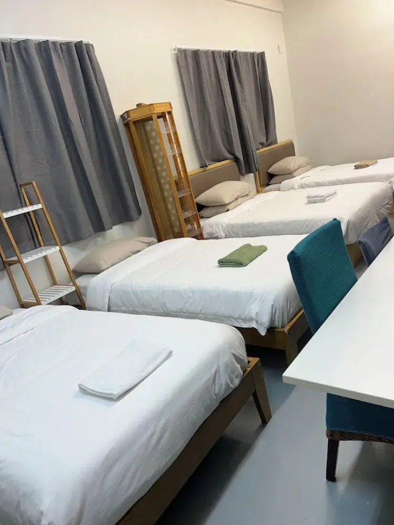 2 Double 3 Single  2 Sofa Beds Studio