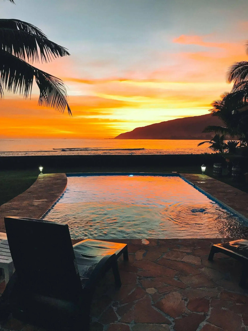 Tahiti Surf Beach Paradise